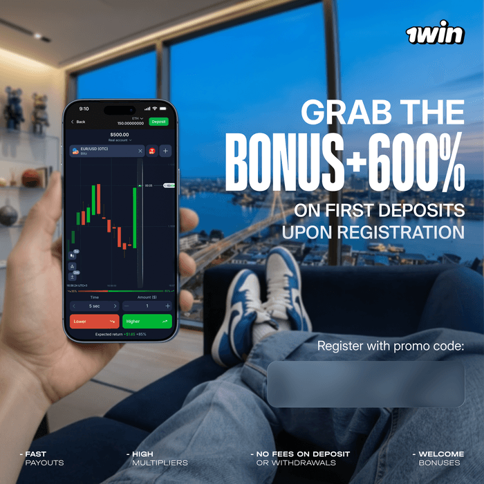 1win 600% welcome bonus offer
