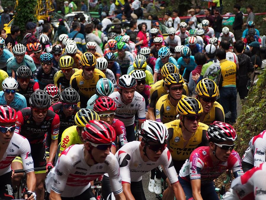A road cycling race