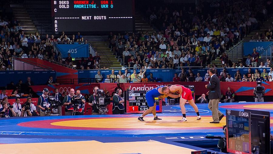 Olympic freestyle wrestling