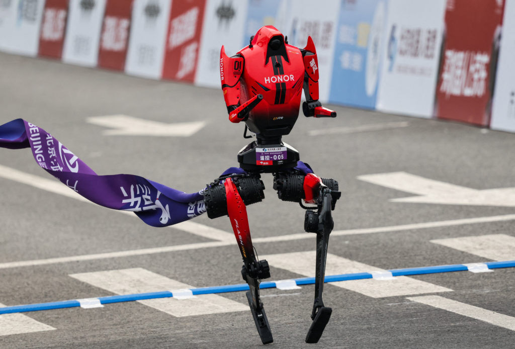 From Stumbling to Sub-51 Minutes: Inside China's Robot Sports Boom