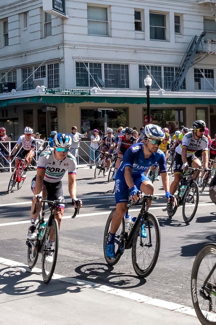 A professional cycling road race