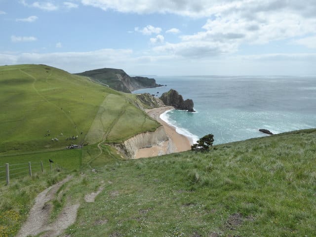 Scratchy Bottom and Durdle Door, South West Coast Path