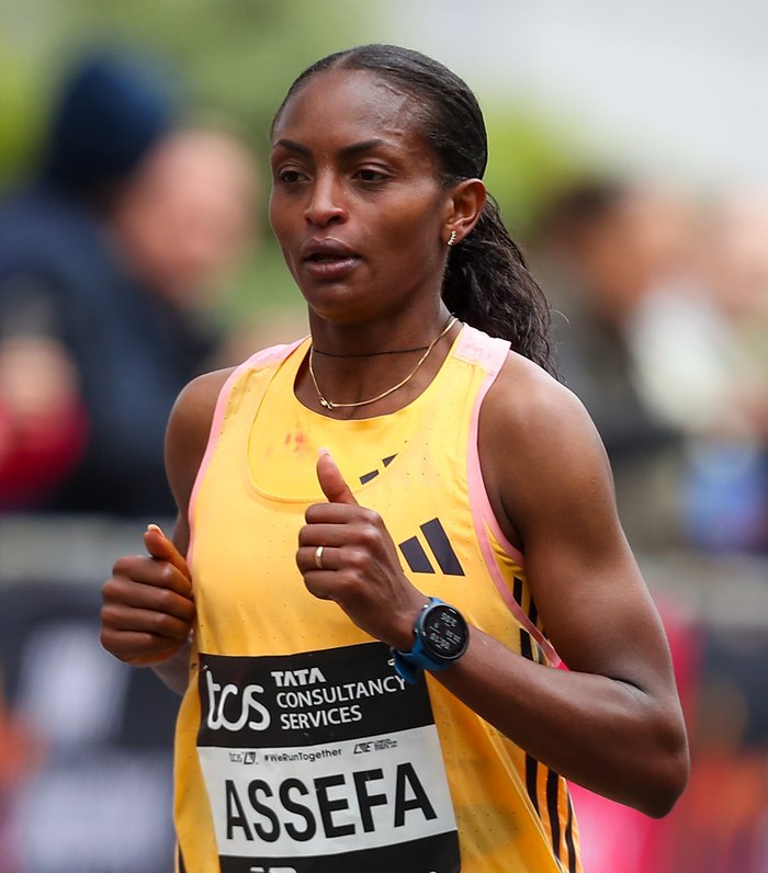 Tigst Assefa Breaks Her Own Women's-Only Marathon World Record