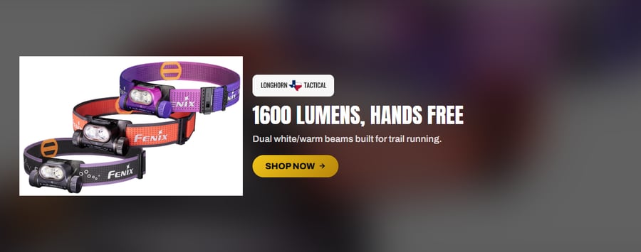 Fenix HM65R-T V2.0 Rechargeable Trail Running Headlamp