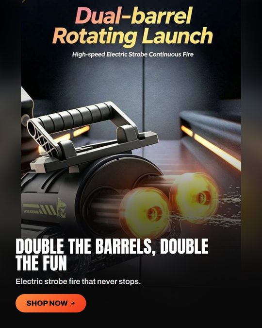 Nikolatoy Mini Dual Muzzle Gatling Water Gun