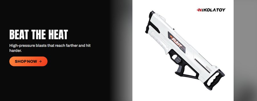 Nikolatoy Powerful Mechanical High-Pressure Water Gun