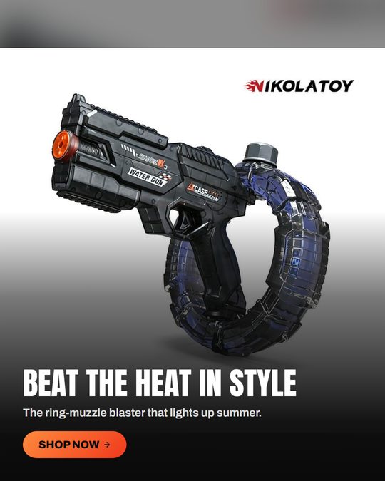 Nikolatoy Space Gathering Ring Muzzle Light Water Gun