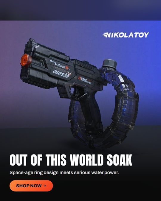 Nikolatoy Space Gathering Ring Muzzle Light Water Gun